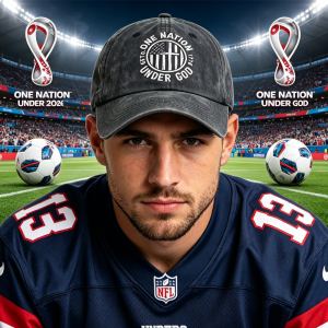 Casquette baseball femme hommes One Nation coton