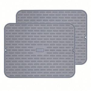 Tapis silicone trivet séchage multi-usage coussin comptoir