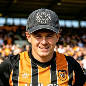 2pcs Casquette Baseball Brodée Tigre, Hull City Coupe Mondiale Soccer