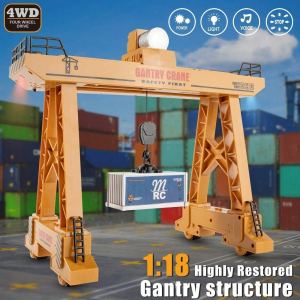Grue Portique Télécommandée 2,4GHz Échelle 1:18