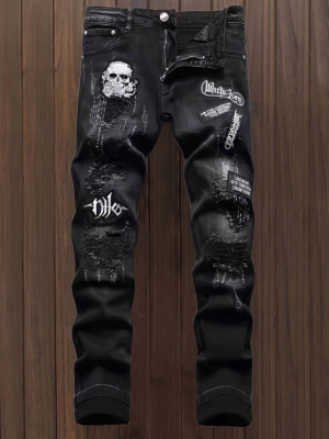 Shanxi Pantalon droit extensible mince