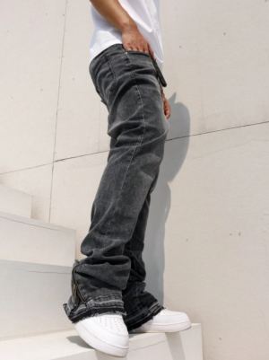 Pantalon évasé extensible