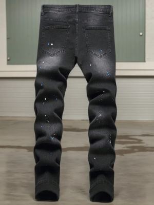 Pantalon droit élastique ajusté femme