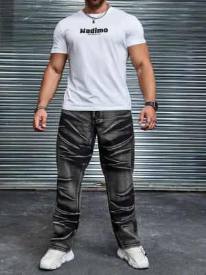 Shanxi Stretchy Slim Straight Pants
