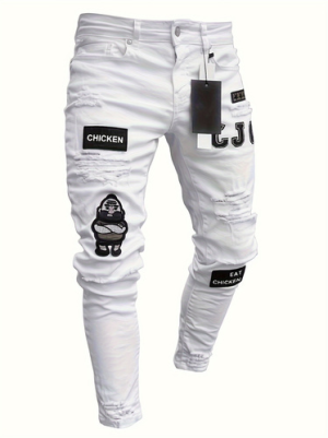 Shanxi Pantalon droit extensible mince