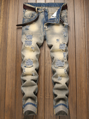 Shanxi Stretchy Slim Straight Pants