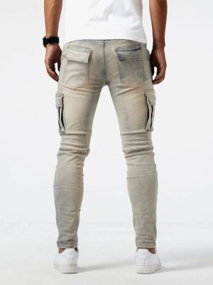 Pantalon droit Shanxi extensible ajusté