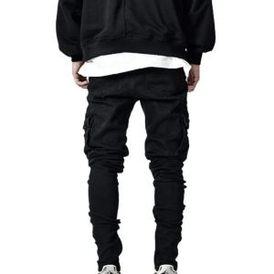 Pantalon droit Shanxi extensible ajusté