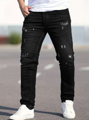 Pantalon Ajusté Droit Stretch Shanxi