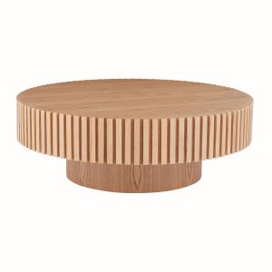 Table café bois 31.49po tambour frêne