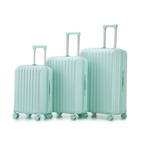 Ensemble 3 valises ABS 20/24/28", porte-gobelet, port USB