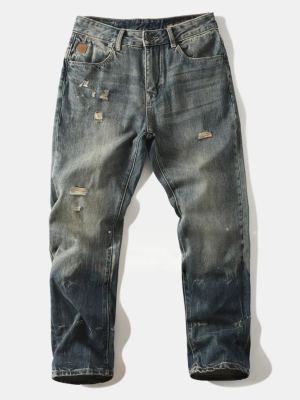 B2 - Pantalon Droit Petit Non-Élastique