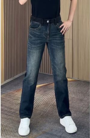 Shanxi Pantalon droit extensible mince