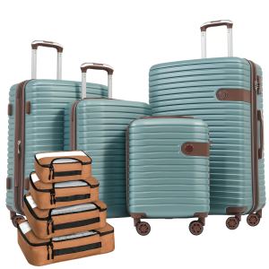 Ensemble valises 4 pièces ABS - Extensible, TSA, 16-20-24-28 po