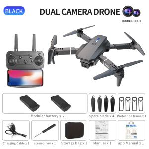 Drone E88Pro Caméra Double Électrique