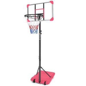 Panier basketball portable ajustable 5.6-7' intérieur-ext