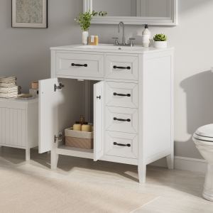 Vanité salle bain 30po blanc N725P246491K