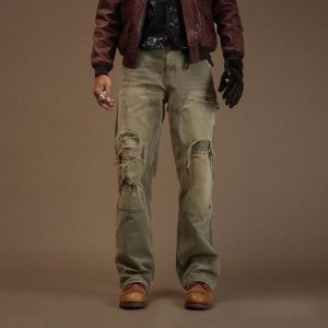 Pantalon Ajusté Droit Stretch Shanxi
