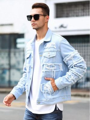 Veste denim ample version coréenne pour femme