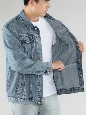 Formal And Well-fitting Denim Jacket