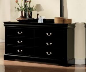 Commode Louis Philippe III noir