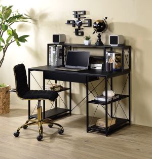 Bureau Amiel noir, tous usages