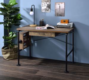 Endang Bureau chêne weathered noir