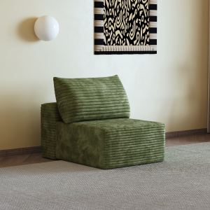 Y165-1S-GREEN fauteuil 1 place vert