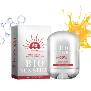 Bâton crème solaire Bio SPF 50 waterproof visage corps