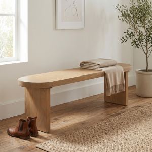 Banc din. pin massif 62,9po cap. 350lb