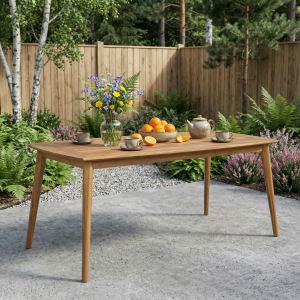 Table à manger extérieure bois acacia, teck