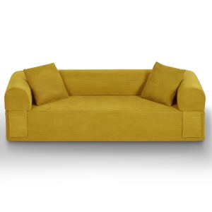 3Seater Sofa Boneless Couches,No Assembly Needed, Modern Sofa For Compact Living Rooms, Apartments, And Offices