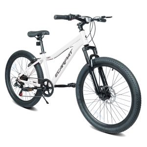 VTT jeunesse 24 po, 7 vitesses, suspension avant, freins disque