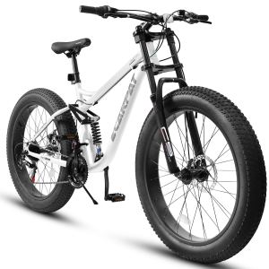 A26309 Vélo montagne 26po, suspension intégrale, 21 vitesses