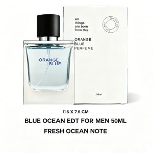 Eau de Toilette Beauty Orange Blue Homme 50ml, Scent Océan