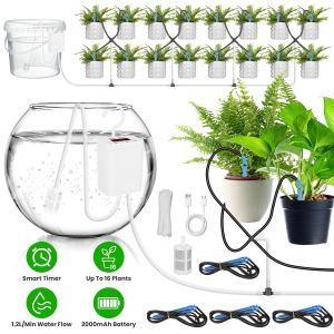 Arroseur automatique plantes écran LCD 16 gouttes