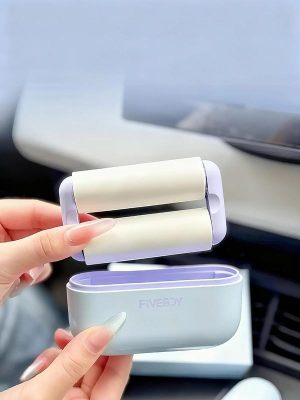 Rouleau anti-poils réutilisable de poche, voyage