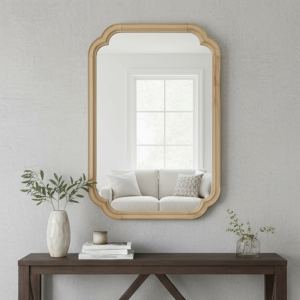 Miroir décoratif bois 24"x36" chambre