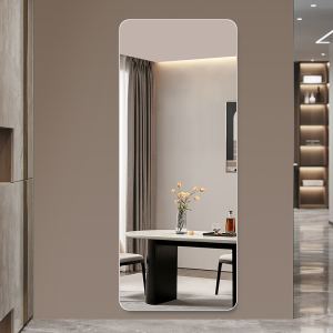 Miroir mural 60x15 po aluminium aviation