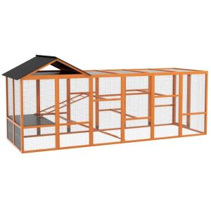 Poulailler bois 6-10 poules maison poules rangement