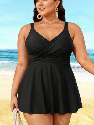 Robe maillot noire 2026 grande taille