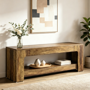 Table console allongée