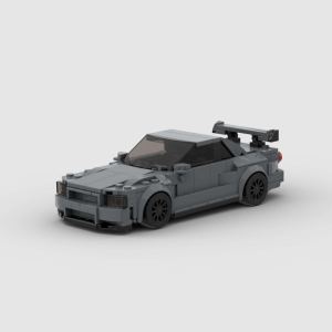 325 pièces : Blocs construction voiture sport MOC Skyline