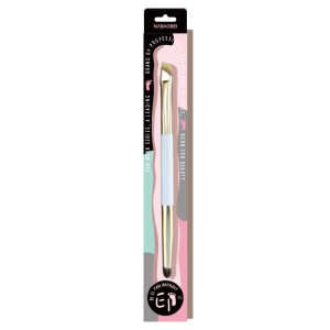 Pinceau double fard à paupières & sourcils angled combo