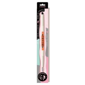 Brosse maquillage double bout cils mélange