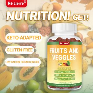Gommes fruits légumes régime cétogène