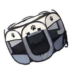 Cage pliable portable chien/chat 72x43cm - Respirant