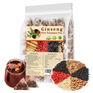 25 sachets thé reins formule ginseng trésor santé homme