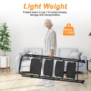 Escabeau pliable cadre robuste rangement facile