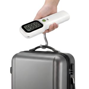 Balance valise numérique portable crochet rétractable LCD